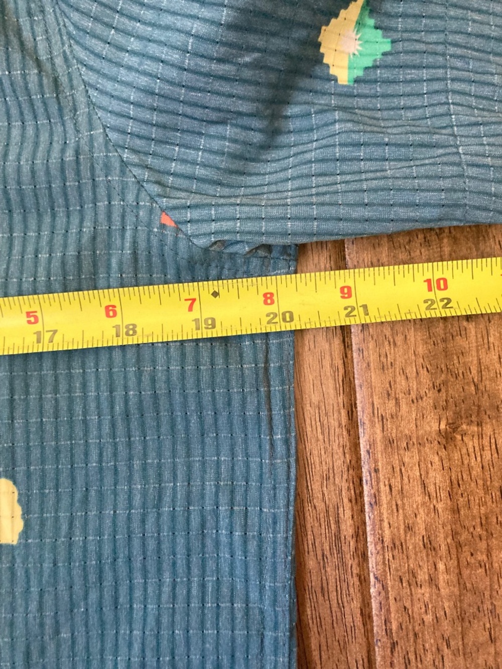 Roark Bless Up Shirt Mens S Blue Green Geometric Pattern Breathable Tactel Nylon - Picture 6 of 6
